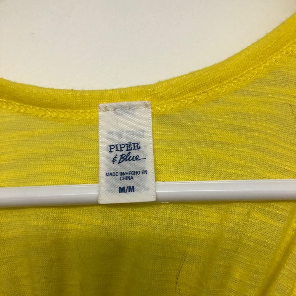 Yellow Tank top - Picture 2 of 3